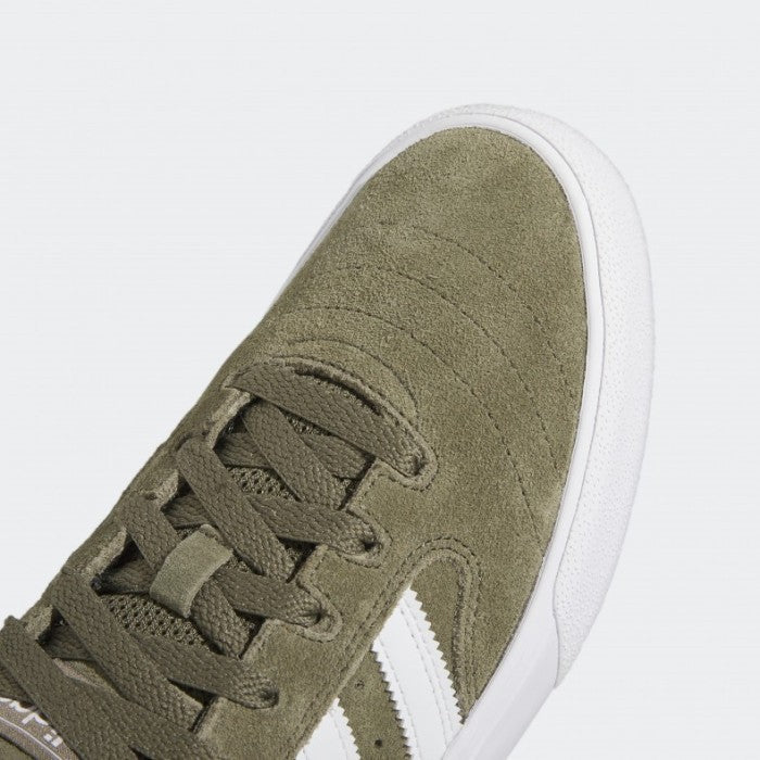 Adidas Busenitz VULC II Olive Strata White Gold Metallic HQ2020