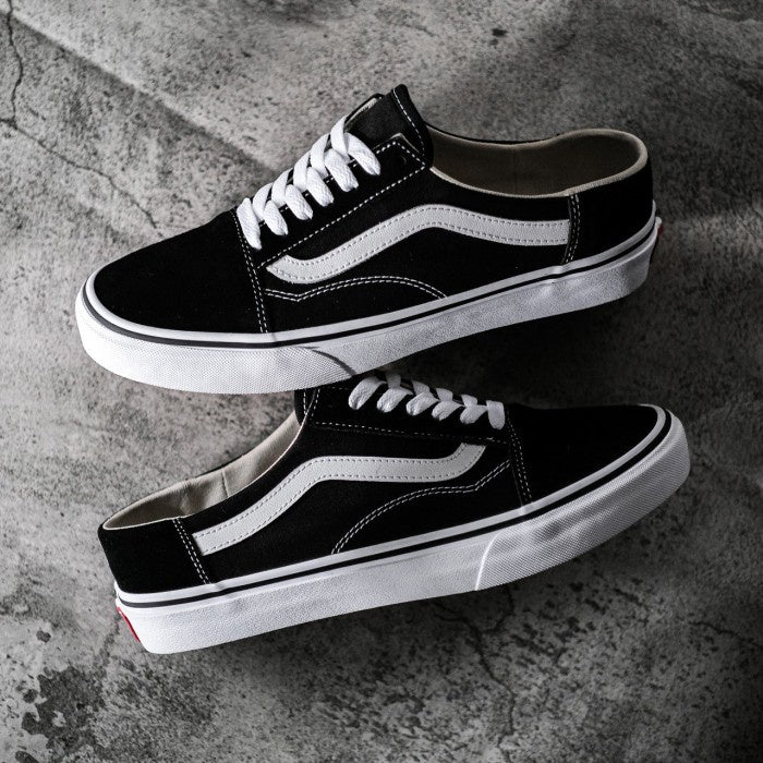 Vans Oldskool Mule Classic Black White ORIGINAL