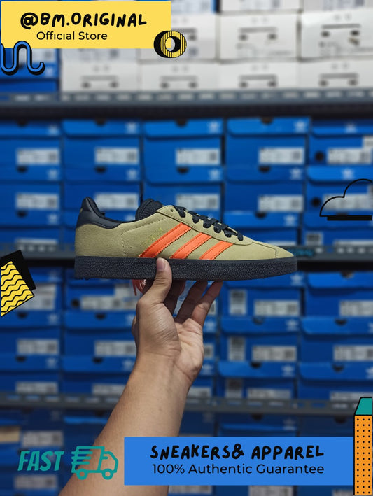 Adidas Gazelle OG Olive Orange Exclusive ORIGINAL