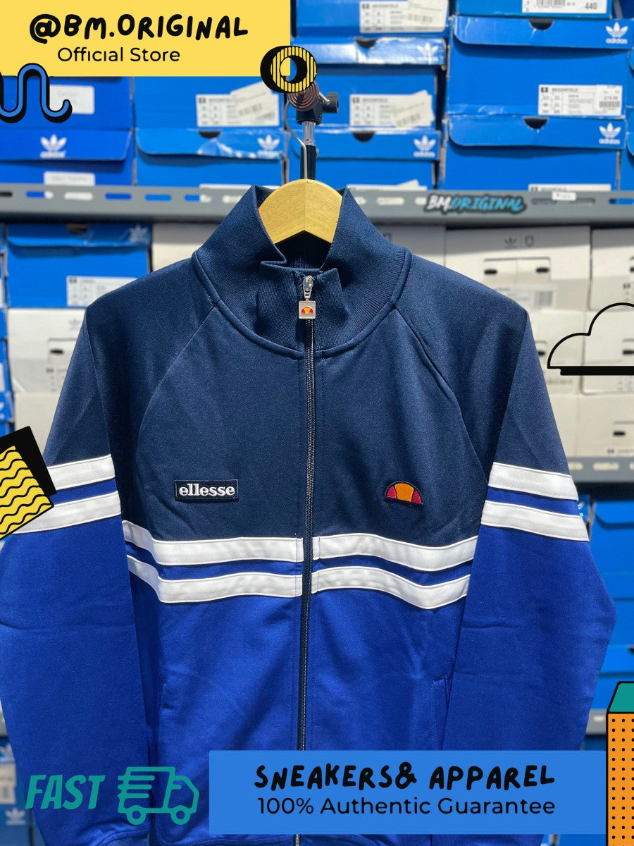 Ellesse Ellesse Rimini Bex 83 Track Top Navy Royal 80s Casual ORIGINAL
