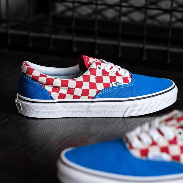 Vans Era Two Tone Checkerboard Imperial Blue True White