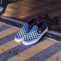Vans Slip On Checkerboard Gradient Blue