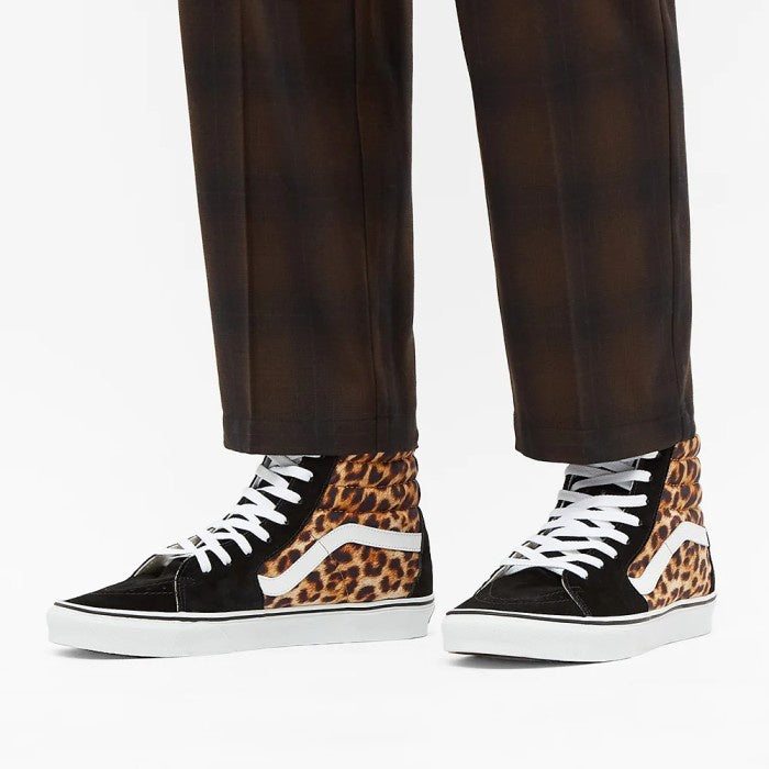 VANS UA SK8-HI LEOPARD BLACK TRUE WHITE ORIGINAL VN0A4U3C3I61