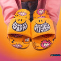 Adidas Adilette x Kevin Lyons Hazy Orange White ORIGINAL GY5768