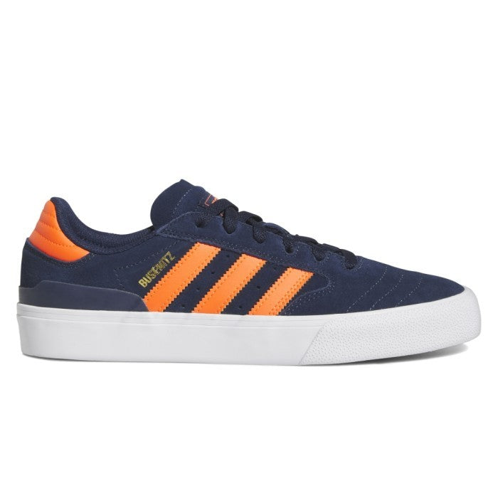 Adidas BUSENITZ Vulc II Collegiate Navy Imperial Orange Gold HQ2018