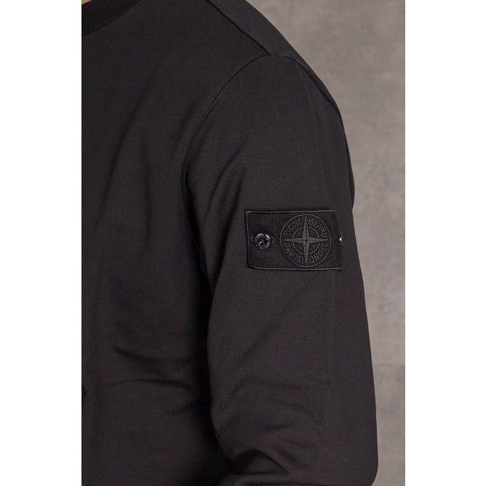 Stone Island Sweatshirt Ghost Badge Tone On Tone ORIGINAL 632F3