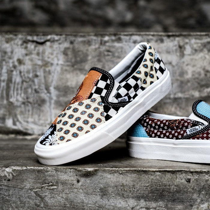 Vans Slip On Tiger Patchwork