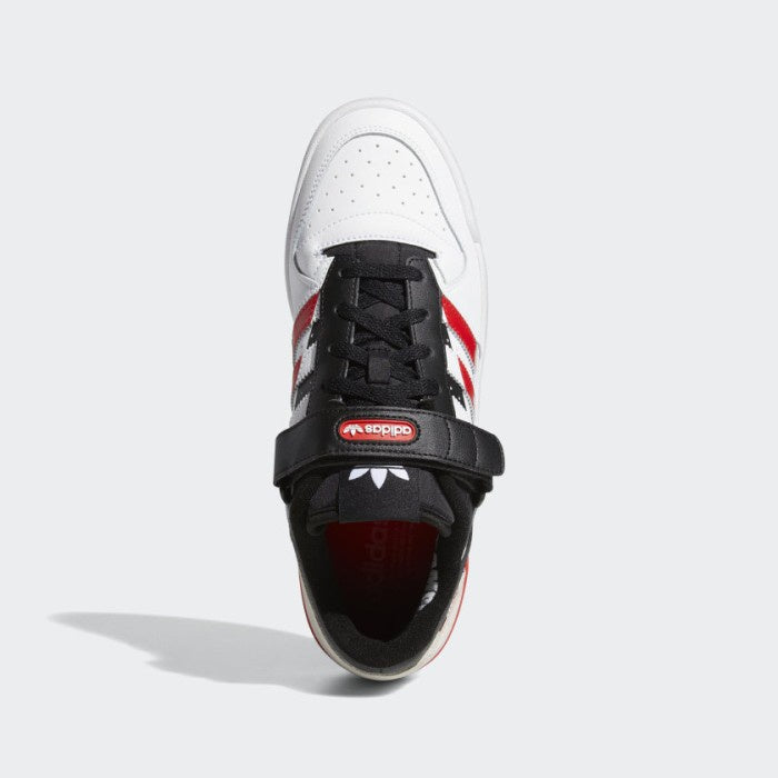 Adidas Forum Low Premium Black Red White FY4974