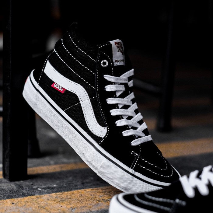 Vans Sk8 Hi Pro Black White ORIGINAL