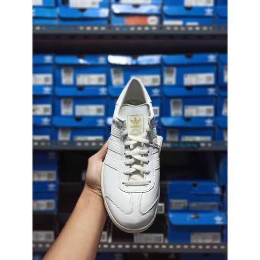 Adidas Hamburg White Leather Core White Off White ORIGINAL FX5671