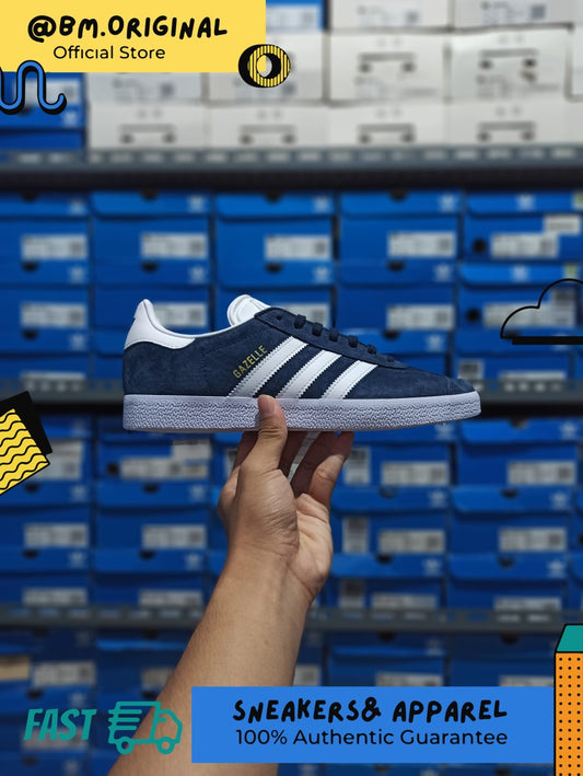 Adidas Gazelle Navy White ORIGINAL BB5478