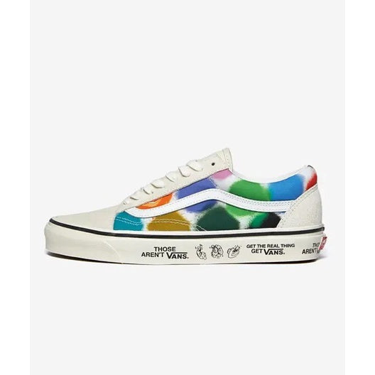 Vans Old Skool 36 DX Spray Spots Marshmallow ORIGINAL VN0A54F39XQ