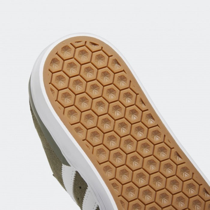 Adidas Busenitz VULC II Olive Strata White Gold Metallic HQ2020