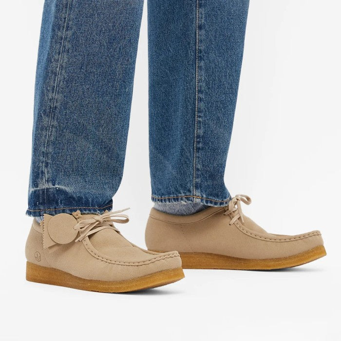 CLARKS ORIGINALS WALLABEE VEGAN SAND VEGAN