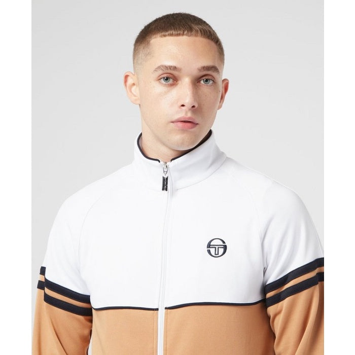 Sergio Tacchini Orion Tracktop White Black Exclusive ORIGINAL