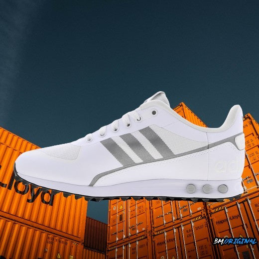 Adidas LA Trainer II Xeno 2 White Grey Silver Exclusive ORIGINAL