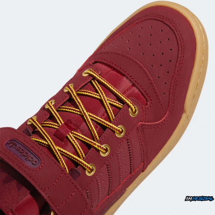 Adidas Forum Low Collegiate Burgundy Maroon Gum ORIGINAL GX7077