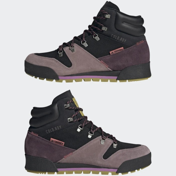 Adidas Terrex Snowpitch COLD RDY Core Black Purple Pulse Olive GW9171