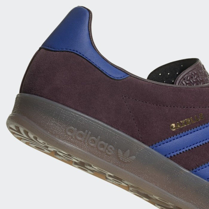 Adidas Gazelle Indoor Shadow Maroon Semi Lucid Blue Brown IG9980