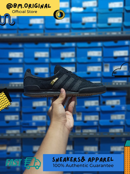 Adidas Jeans OG Black All BLACK Textile Gumsole Exclusive