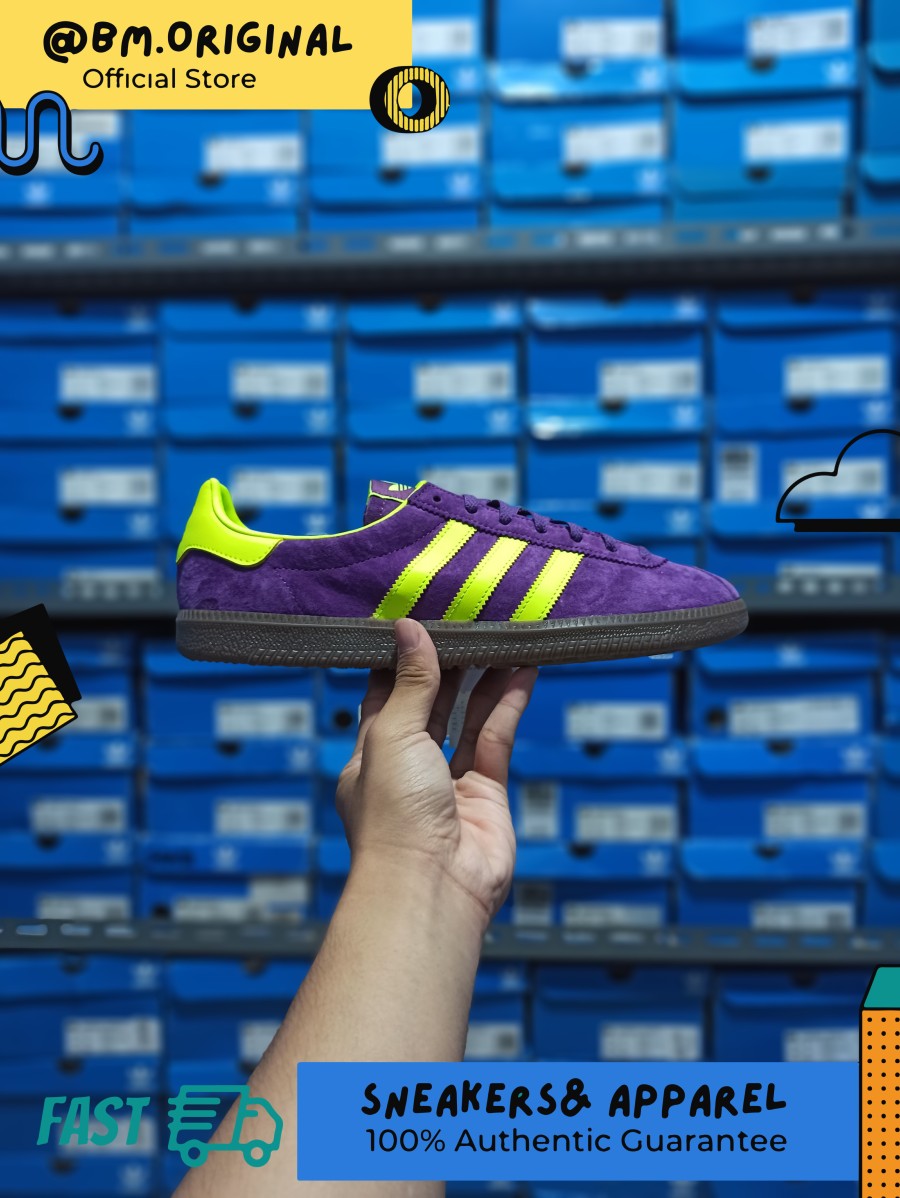 Adidas Athen OG Purple Lime Exclusive ORIGINAL GW1398