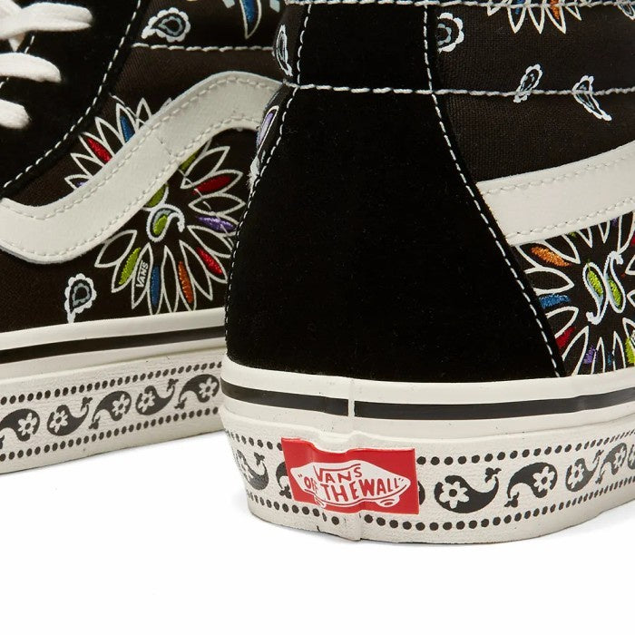 VANS UA SK8-HI 38 DX PAISLEY BLACK ORIGINAL VN0A38GF9GG1