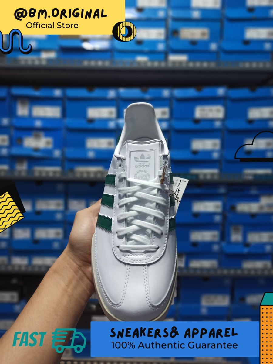 Adidas Kegler Super White Green Exclusive ORIGINAL