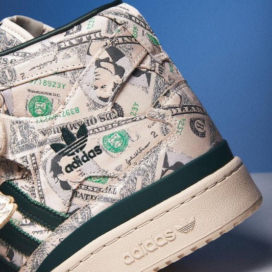 adidas Forum Wings 1.0 Trainers Js Money Cream White ORIGINAL Q46154