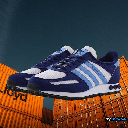Adidas LA Trainer White Blue Black Exclusive ORIGINAL