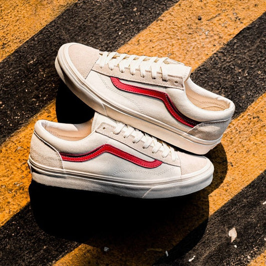 Vans Style 36 Marsmellow Racing Red