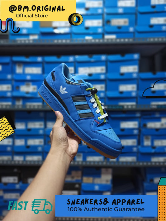 Adidas Forum Low Hebru Brantley Multicolor Black Blue ORIGINAL GZ4403