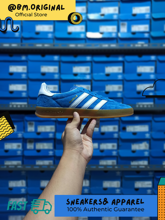Adidas Gazelle Indoor Blue Bird White ORIGINAL H06260