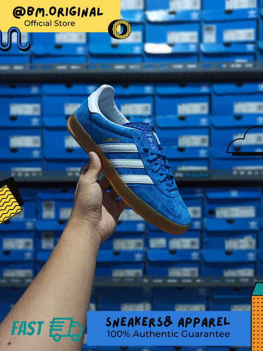 Adidas Gazelle Indoor Blue Bird White ORIGINAL H06260